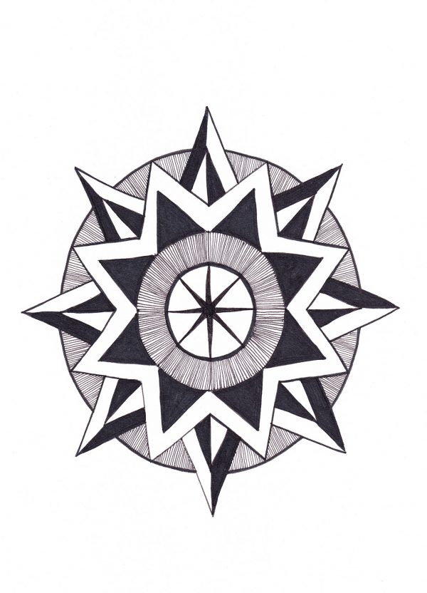 mandala-pointy-star